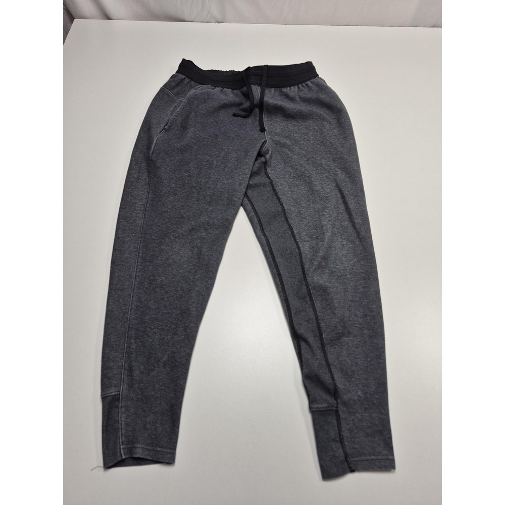 Nike Dri-FIT Yoga Sweatpants Mens Medium Gray French Terry Jogger CU6782-010